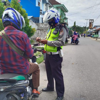 Penindakan Pelanggaran Kasat Mata Dengan Hunting System oleh SatLantas