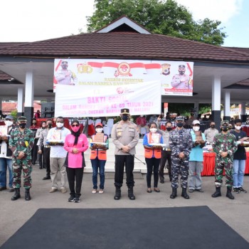 Bakti Sosial Dalam Rangka Hari Bhayangkara Ke-75