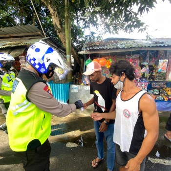 Patroli Pembagian Masker Gratis