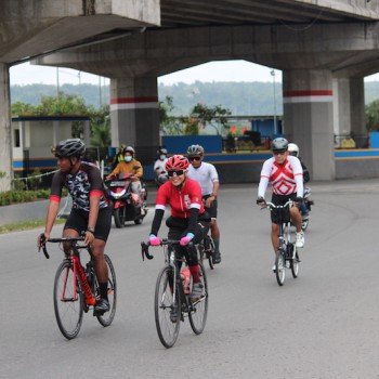 Wakapolda Maluku Gowes Sehat Jumat Pagi