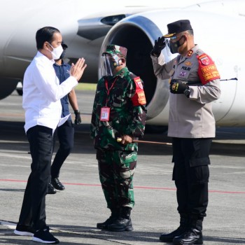 Kunjungan Kerja Presiden Joko Widodo ke Kota Ambon