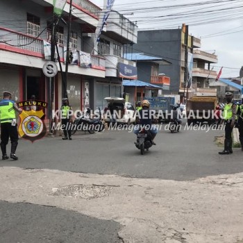 Patroli Hunting Gencar dilaksanakan Sat Lantas Polres Kepulauan Tanimbar