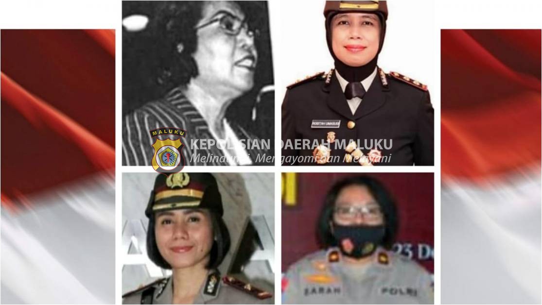 HUT Polwan ke-73; Maluku Bangga Pernah Punya Paula Renyaan, Kini Rosita Umasugi dan Rosana Labobar