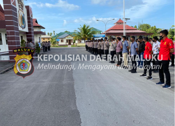 Tegaskan Anggota Laksanakan Apel Pagi : Kabag Ops Polres Kepulauan Aru