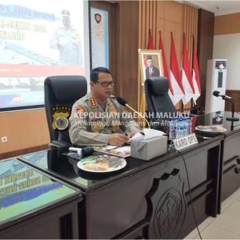 Polda Maluku Gelar Latihan Pra Operasi Patuh Siwalima 2021