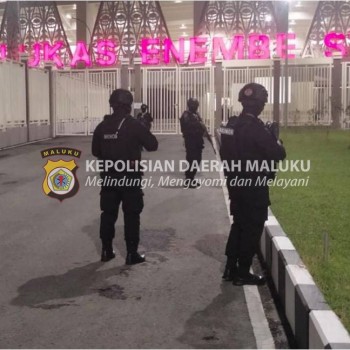 Jelang PON, Brimob Maluku BKO Polda Papua Tingkatkan Patroli Harkamtibmas