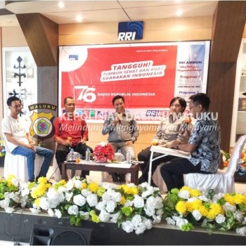 Ajak Seniman Maluku Tuangkan Ekspresi Melalui Festival Mural Bhayangkara 2021