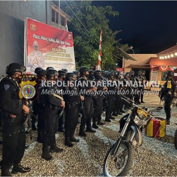 Brimob Maluku Patroli Skala Besar di Papua Amankan Penutupan PON XX