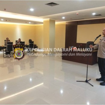 Sebelum Tempati Kantor Baru, Polda Maluku Gelar Syukuran