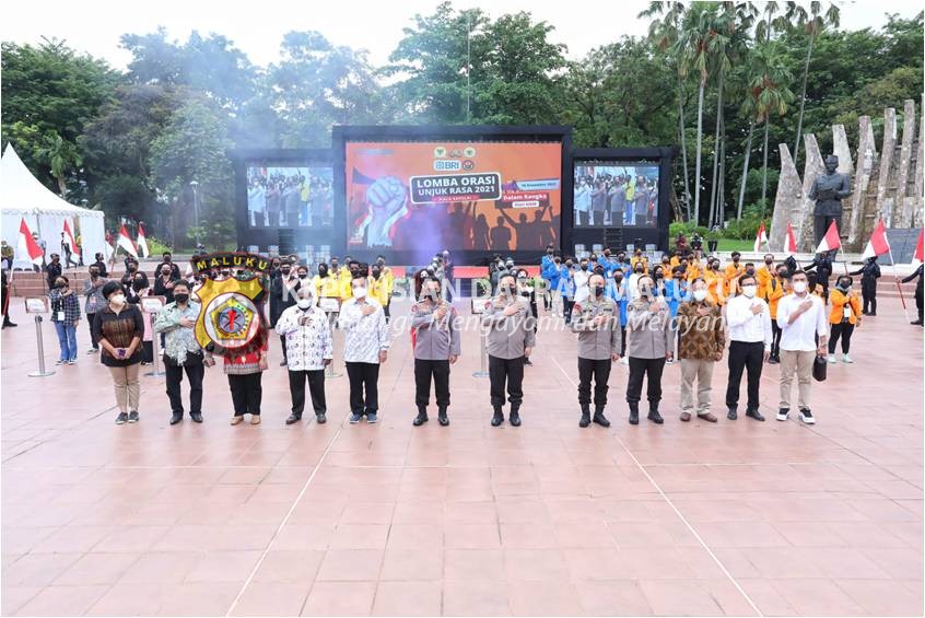 Buka Lomba Orasi, Kapolri: Komitmen Polri Junjung Tinggi HAM dan Nilai Demokrasi