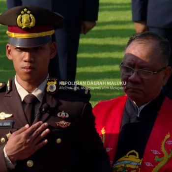 Michael Josua, Perwira Remaja Polri Pertama dan Satu-satunya Penganut Konghucu yang dilantik Presiden Jokowi