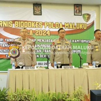 Wakapolda Buka Rakernis Biddokkes Polda Maluku