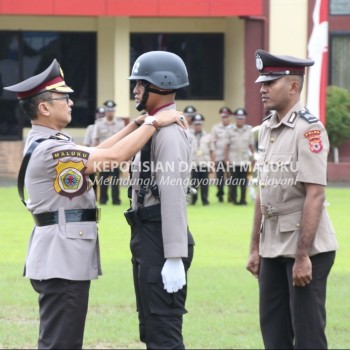 Polda Maluku Gelar Upacara Pembukaan Pendidikan dan Pembentukan Bintara Polri