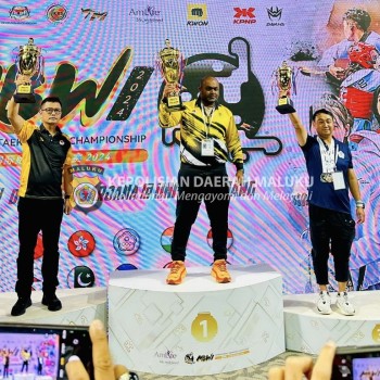 Tim Taekwondo Garbha Presisi Polri mendulang prestasi di kejuaraan Taekwondo Internasional di Malaysia 2024