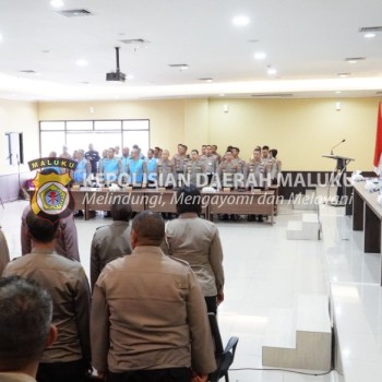 Wakapolda Maluku Hadiri Penandatangan Pakta Integritas Seleksi Dikbangti & Sespimmen TA. 2025