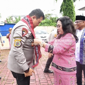 Kapolda Temui Para Latupati: Semoga Maluku Tetap Aman dan Damai