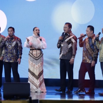 Momen Langka, Kapolri, Panglima Hingga Kepala Staf Angkatan Nyanyi Bareng