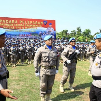 Ikut Jaga Perdamaian Dunia, Polri Kembali Kirim Satgas FPU ke Afrika Tengah