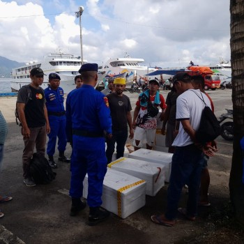 Jelang Pilkada Satgas Banops Polairud Polda Maluku Ajak Masyarakat Nelayan Jaga Kamtibmas