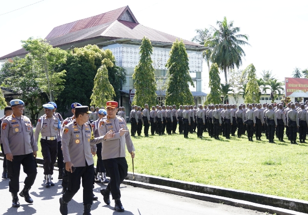 Wakapolda Tinjau Mako Polairud dan SPN Polda Maluku