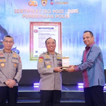 Rilis SSDM Polri, Raih ISO 9001:2015, SSDM Polri Terus Tingkatkan Kualitas Rekrutmen Anggota