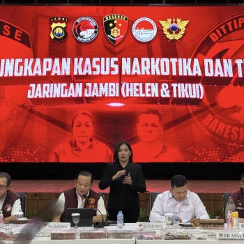 Bareskrim Polri ungkap Jaringan Narkoba Wilayah Jambi H dan DS