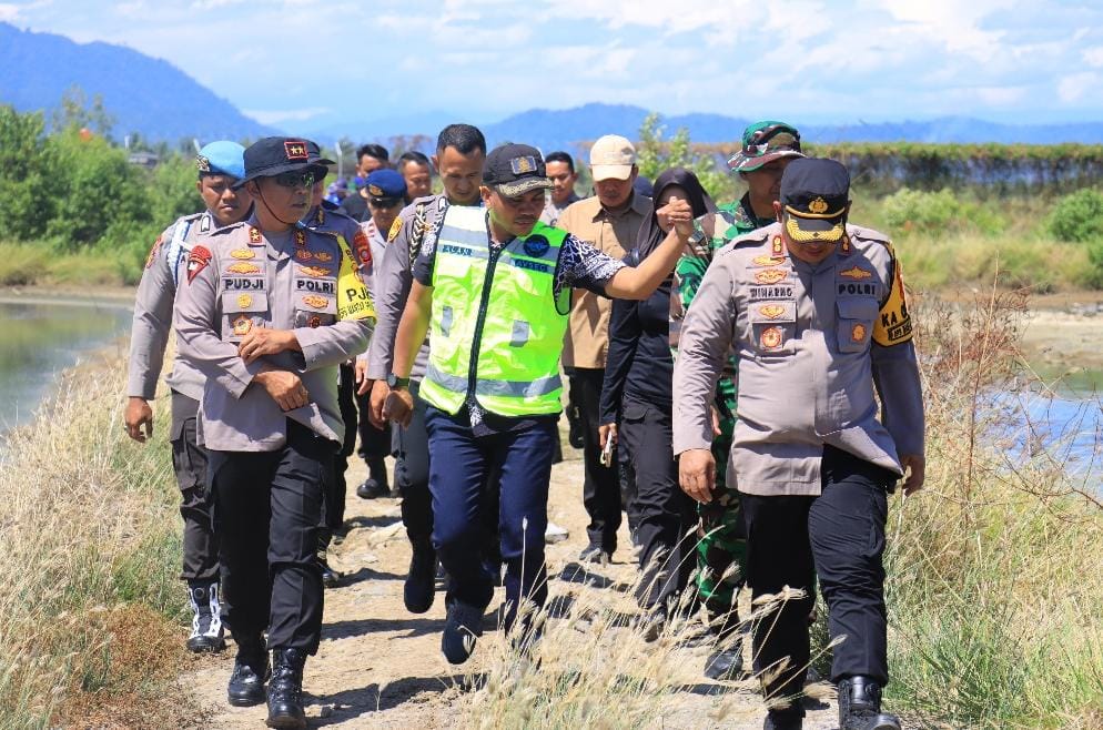 Polda Gorontalo Kerahkan Tim Inafis Lakukan Identifikasi Korban Pesawat Jatuh di Pohuwato