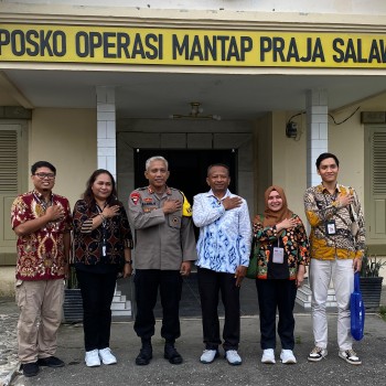 Kapolres Buru Selatan terima Kunjungan Kerja Ketua Komnas HAM Provinsi Maluku