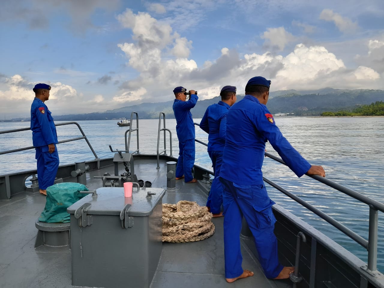 Amankan Debat Pilkada Calon Gubernur Maluku, Dit Polairud Kerahkan Kapal Polisi