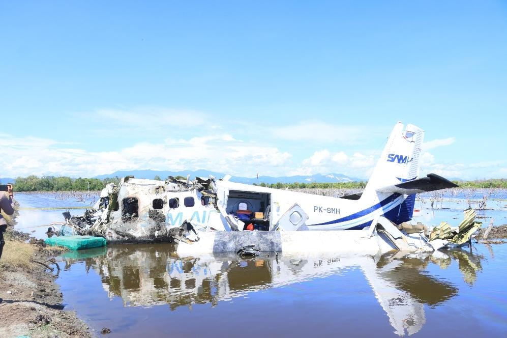 Kerahkan Tim Inafis Polda Gorontalo Lakukan Identifikasi Korban Pesawat Jatuh di Pohuwato