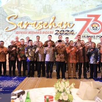 Divisi Humas Polri Gelar Sarasehan Kadivhumas Polri Pada Masanya, dan Syukuran Hari Jadi ke-73 Humas Polri, Soliditas Terus Diperkuat