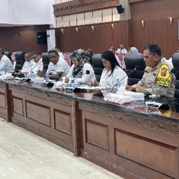 Rapat Bersama DPRD Maluku, Karo Ops; Tidak Ada Permasalahan Menonjol Selama Pentahapan Pilkada