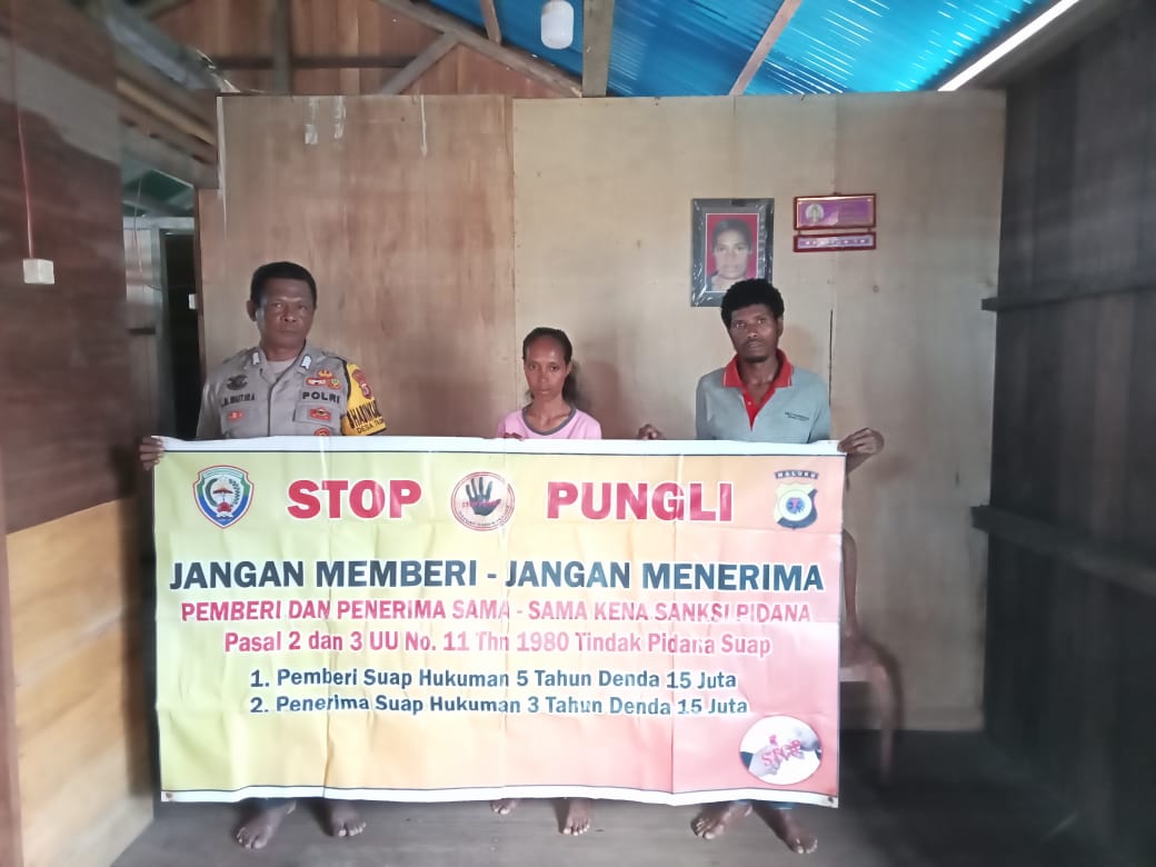 Stop Pungli Upaya Pencegahan Bhabinkamtibmas.as Kepada Warga Binaanya.