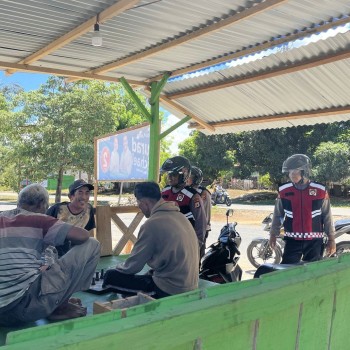 Jaga kondusifitas Kamtibmas jelang Pilkada, Sat Samapta Polres Buru Tingkatkan Patroli